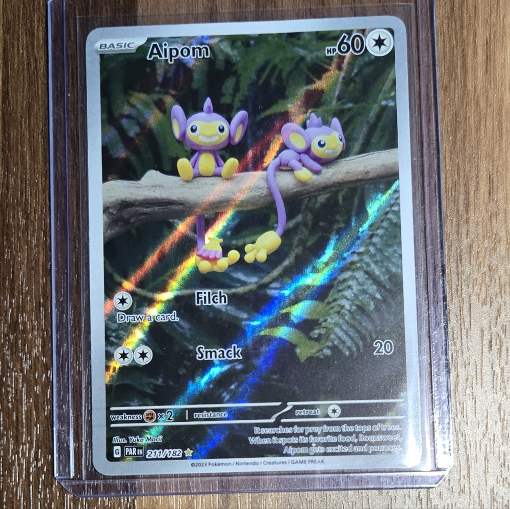 Pokémon Card Full Art - Aipom